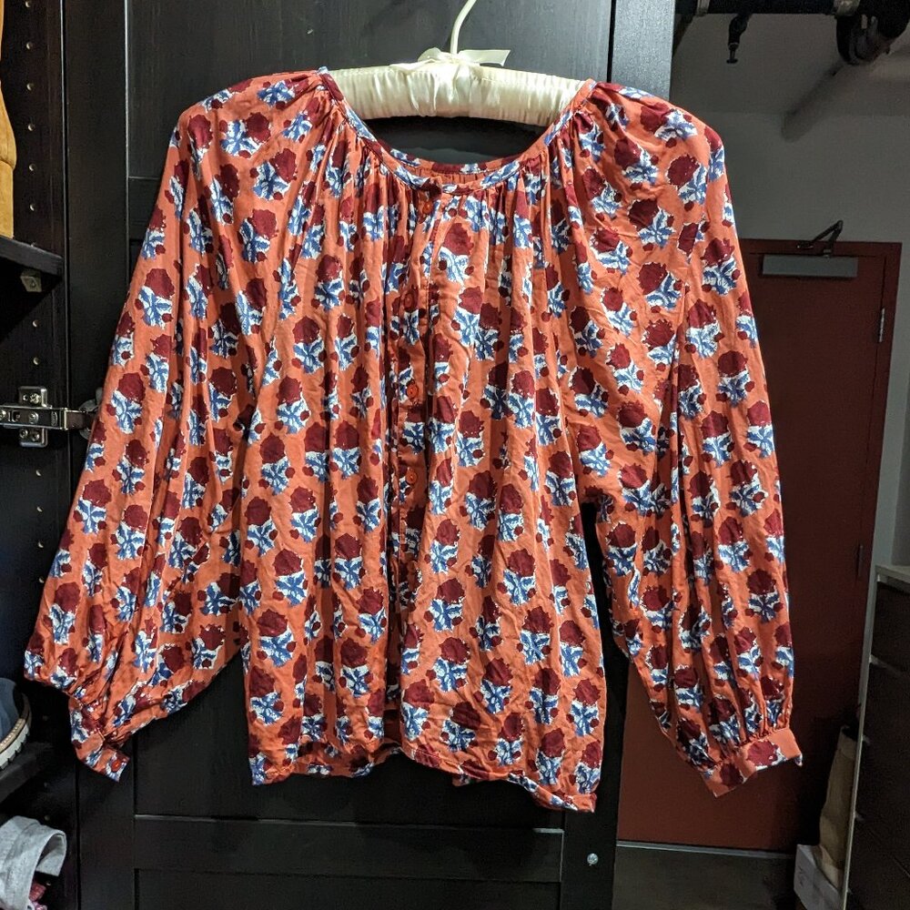 Emerson Fry India Collection Frances Blouse (Small)